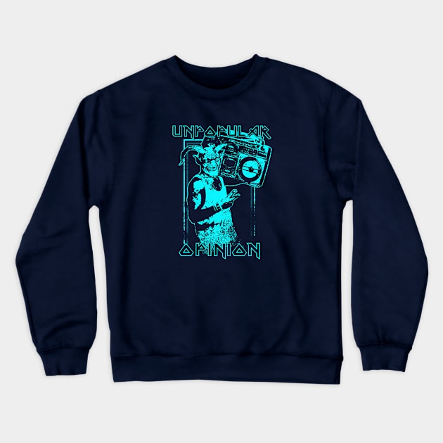 Blue Devil Crewneck Sweatshirt by Unpops